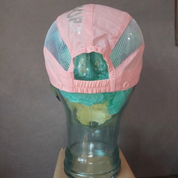 Outdoor Sport Pink Light Weight Foldable Oink And Grey Hat - Picture 3 of 6